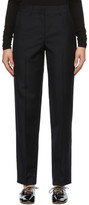 Thumbnail for your product : Loewe Navy Wool Tapered Trousers
