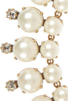 Thumbnail for your product : J.Crew Royal gold-tone, faux pearl and cubic zirconia necklace