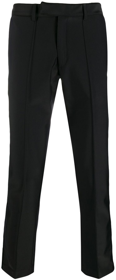 suit pants with side stripe