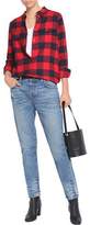 Thumbnail for your product : Current/Elliott The Selvedge Taper Distressed Boyfriend Jeans