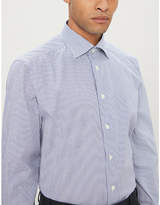 Thumbnail for your product : Eton Regular-fit striped cotton-twill shirt