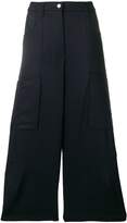 Thumbnail for your product : Barena cropped wide leg trousers