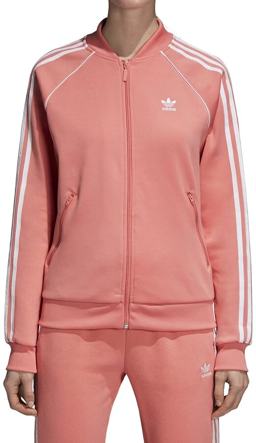ash pink adidas jacket