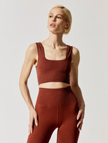 Thumbnail for your product : FP Movement Square Neck Good Karma Bra - Canyon Clay
