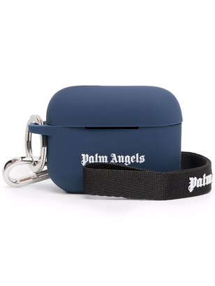 Palm Angels logo-print Airpods Pro case