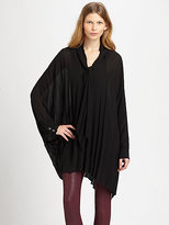 Thumbnail for your product : BCBGMAXAZRIA Pleated Solie Top