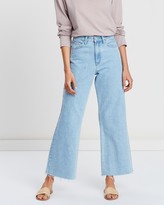Thumbnail for your product : Assembly Label - Women's Blue Wide leg - High Waist Flare Jean - Size 14 at The Iconic