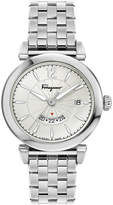 Thumbnail for your product : Ferragamo Men's Feroni Bracelet Watch, Silver