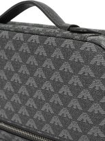 Thumbnail for your product : Emporio Armani logo print clutch