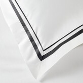Thumbnail for your product : The White Company Cavendish Oxford Pillowcase with Border - Single. Clear.