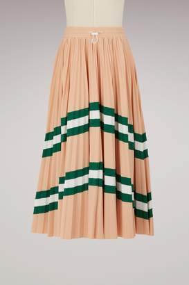 Valentino Pleated long skirt