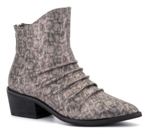 Grey Boots Bow | Shop the world’s largest collection of fashion | ShopStyle