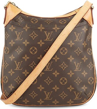 Noé leather handbag Louis Vuitton Brown in Leather - 36884127