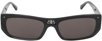 小物 BALENCIAGA Shield Rectangle Sunglasses Balenciaga - Shield Rectangle Sunglasses - Black
