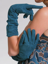 Thumbnail for your product : Arden B Long Suede Glove