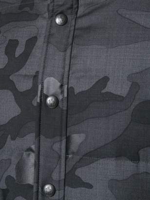 Moncler Gamme Bleu camouflage print jacket