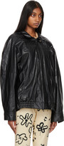 Thumbnail for your product : TheOpen Product Black Air Washed Bomber Jacket