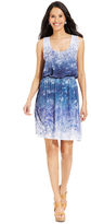 Thumbnail for your product : Style&Co. Printed Studded Blouson Dress