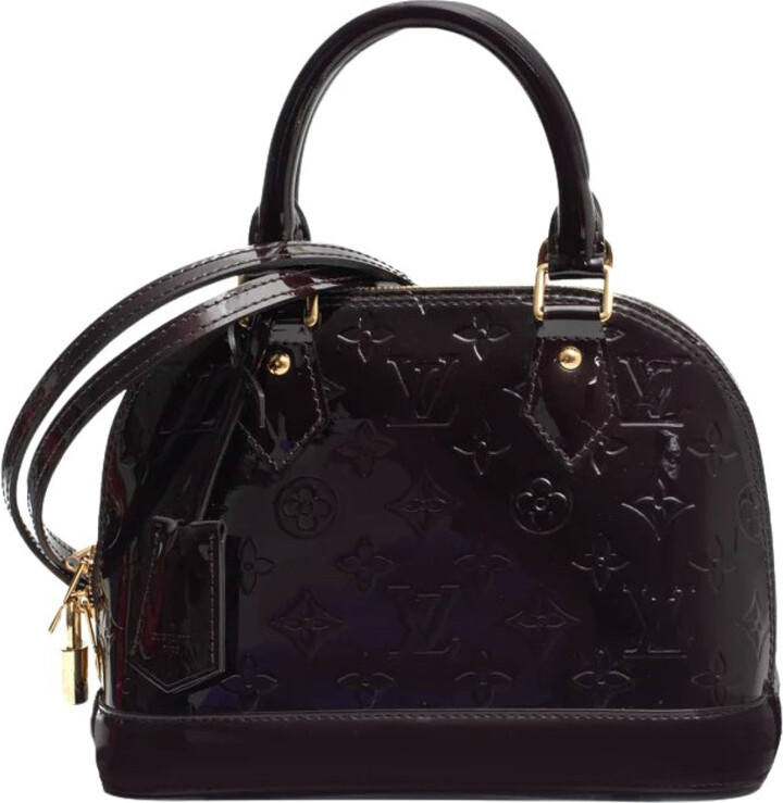 Louis Vuitton Patent leather satchel - ShopStyle