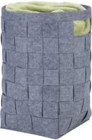 Thumbnail for your product : Honey-Can-Do Grey Woven Felt Hamper