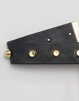 Thumbnail for your product : ASOS Gold Stud Choker Necklace