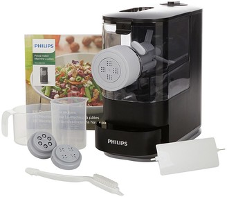 Philips Viva Collection Pasta Maker with 3-piece Pasta Disc Set and Recipes
