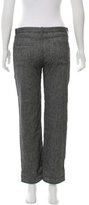 Thumbnail for your product : Balenciaga Tweed Mid-Rise Pants