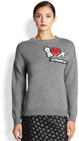 Thumbnail for your product : Moschino Cheap & Chic Moschino Cheap And Chic Atelier Appliqué Wool Sweater