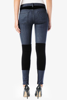 Thumbnail for your product : Hudson Jeans 1290 Newton Patchwork Super Skinny