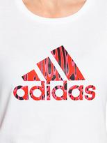 Thumbnail for your product : adidas Logo T-shirt - White