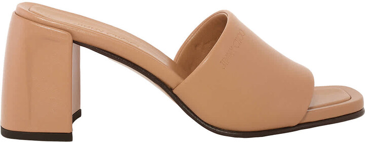 Jimmy Choo Lena 70 Leather Sandals