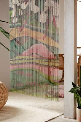 Fauvist Bamboo Beaded Curtain