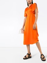 Thumbnail for your product : Stella McCartney Ruched Midi Dress