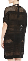 Thumbnail for your product : Alice + Olivia Dawson Mesh Open Coverup
