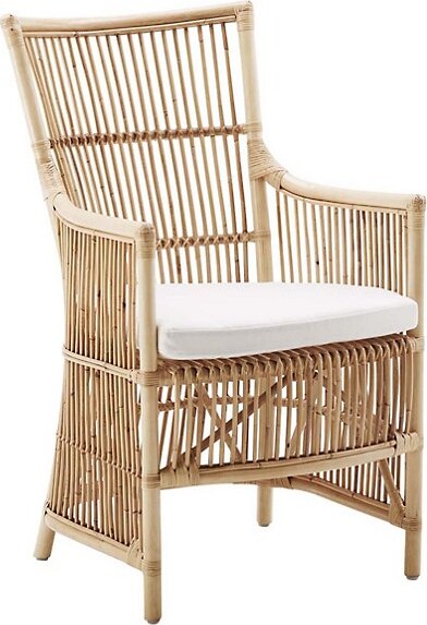 Sika Design Davinci Rattan Arm Chair in Brown