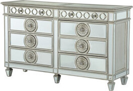 Direct Wicker Polly 8-Drawer Nightstand