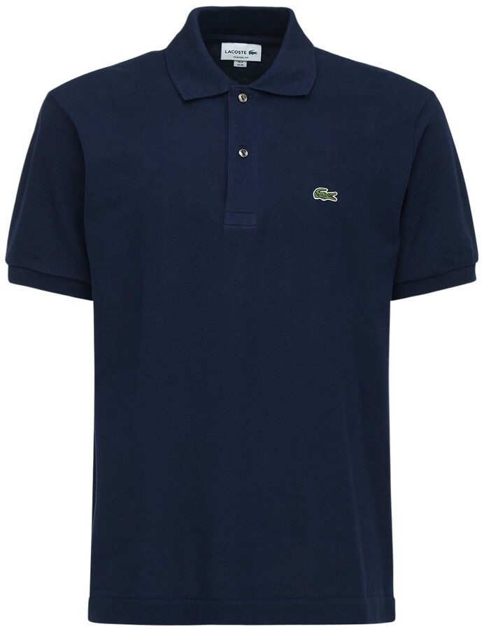 lacoste polo shirt navy