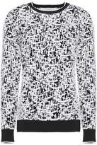 Thumbnail for your product : Jason Wu Two-Tone Knitted Cloqué Top