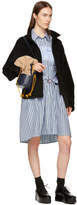 Thumbnail for your product : Carven Blue Stripe Mix Shirt Dress