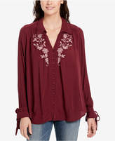 Thumbnail for your product : Vintage America Daniela Floral-Embroidered Shirt