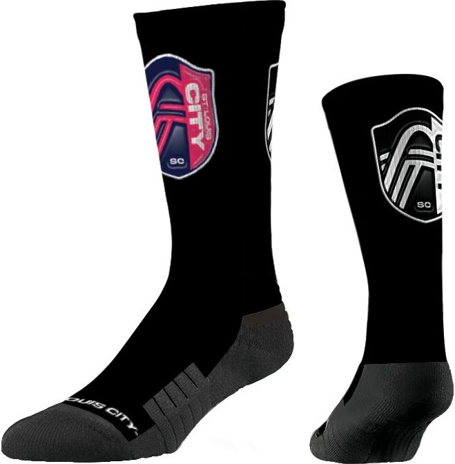 Strideline St. Louis City SC Chrome Socks, Men's, No Size