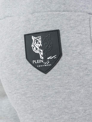 Plein Sport logo print sweatpants