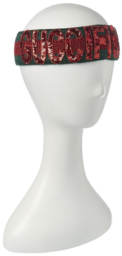 gucci sequin headband