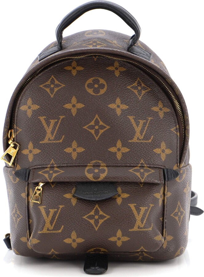 LOUIS VUITTON Monogram Infrarouge Palm Springs Backpack Mini 2016