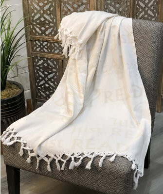 Highgrove Greece Paxi 100% Cotton Blanket