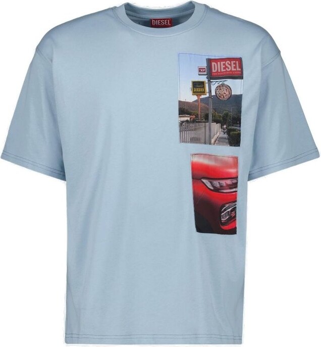Diesel T-Boxt-T3 Photo Patches T-Shirt