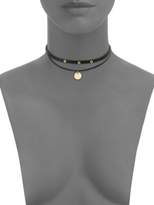 Thumbnail for your product : Jules Smith Designs Brea Double Faux-Leather Choker