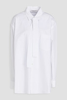 Thumbnail for your product : Philosophy di Lorenzo Serafini Tie-neck cotton shirt
