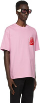 Thumbnail for your product : SSENSE WORKS SSENSE Exclusive Jeremy O. Harris Pink Rose T-Shirt