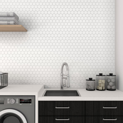 Daltile 10" x 12" Honeycomb Mosaic Tile